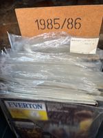 Everton Home Programmes 1985/1986 SELECT FROM LIST