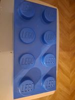 Lego Storage Box - Large Brick 8 Stud Container Tub Box in Blue - Genuine