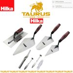 6PC HILKA Soft Grip Trowel Set Plastering Gauging Pointing Masonry Building Tool