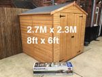 EPDM Rubber Roofing Shed Kit 2.7mx2.3m Shed Roof Felt Membrane Adhesive Sealant