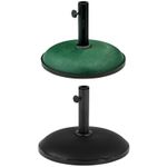11kg Heavy Duty Concrete Round Umbrella Parasol Base Stand Garden Outdoor Patio