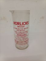 Vintage Large Horlicks Mixer Jar 8" Tall ~VGC (SS18/19)