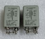 Pair of Vintage Sangamo Input Transformer Line Mic MC Phono 1:18 Potted Oil Fill