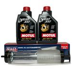 Motul Gear 300 75W90 Gearbox Diff Oil Fully Synthetic with Optional Oil Syringe