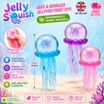 NeeDoh Jellyfish Jelly Squish Stress Toy Fidget Sensory Squeeze Squishy Toy