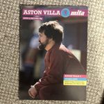 ASTON VILLA v STOKE CITY     DIVISION ONE  1984 - 85