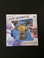 Whirlerz Metallic Gold Coloured Fidget Spinner ADD ADHD Hand Toy Spinners