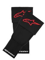 ALPINESTARS RK-S RKS KNEE BRACE UNDER SLEEVES BLACK RED PAIR MOTOCROSS MX SOCKS