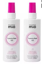 2 X 200ml Mama Mio Tummy Rub Oil Remove Stretch Mark Natural Origin