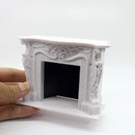 1:12 Scale Dolls House Miniatures Furniture Vintage Palace Fireplace Accessories