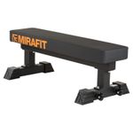 Mirafit Flat Weight Bench Dumbbell/Barbell Weightlifting Home Gym Workout #916