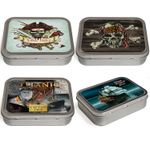 Personalised Tobacco Tin Pirate 2oz Baccy Fathers Day Cigarette Birthday Gift