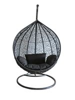 RETURNED Rattan Egg Chair Swing Outdoor Garden Hanging Wicker Hammock Pod Chair