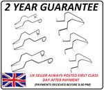 UNIVERSAL HEAD LAMP REPLACEMENT HEADLAMP BULB RETAINING SPRING CLIP H1 H3 H4 H7