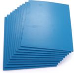 Extra Soft Double-Sided Blue Polymer Lino Sheets For Block Printing Pack Of 10