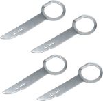 For VW Audi Ford 4 PCS Car Radio Stereo Removal CD Release Tool Pin Keys Set