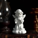 Garden Ornament Figurine  Stone Magical Fairy Angel Statue