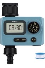 HIOazo Water Timer for Garden Hose, Programmable Water Faucet Timer Rain Delay