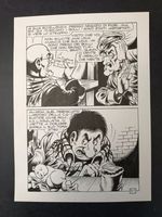 A ROCKET JOURNEY ALAN FORD Piffarerio Comic Book Table 82-5