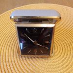 Europa 2 Jewels Vintage German Mechanical Wind Travel Alarm Clock Needs repair 