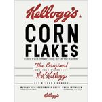 Vintage Kelloggs Tea Towel Dish Towels Cotton Kitchen Home Retro Corn Flakes
