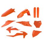 KTM Plastics Kit SX SXF XC XCF 2019 - 2022 All Orange Motocross Polisport 91072