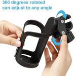 360° Rotating Anti Slip Bike Bottle Holder Motorcycle Bicycle Water Cup Rack UK