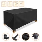 Heavy Duty Garden Patio Furniture Table Cover for Rattan Table Cube Set Outdoor