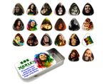 Bob Marley Guitar Pick Quality Gift Tin - Set of 20