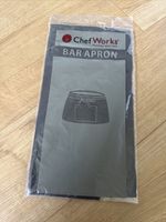Chef Works A906 Bistro Bar Apron Chocolate Brown 750x373mm NEW Sealed