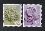 GB 2010 MNH REGIONAL DEFINITIVES ENGLAND 60p EN15 & 97p EN21