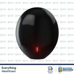 EHD EHDPMB003 Pebble Mini Plug & Play Automatic Eco Hand Dryer 800W Black 
