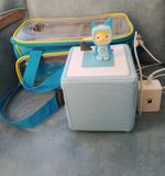 Blue Tonies Starter Set Tonie Box Audio System With  Creative Tonie And Case