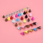 20pc 7x10mm Fashion Leathercraft Punk Bullet Rivet Stud Spikes Apparel 10 Colour