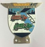 Car Badge - Brookland car grill badge emblem logos metal enamled car badges