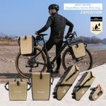 Full Waterproof Bike Pannier Bag Cycling Bicycle Front Fork Rear Saddle Bag