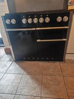 Mercury Stainless Steel Range Cooker Dual Fuel 110cm