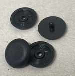 2X SEAT BELT BUTTON BUCKLE STOP CLIP UNIVERSAL FIT STOPPER PUSH PIN UK SELLER