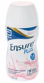 24 Pack Ensure Plus Strawberry   Nutrition Shake Drink 200ml July 27 Dated