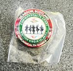Glasgow Scotland Commonwealth Games British Virgin Islands Enamel Pin Badge