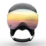 Visorsoc Ski & Snowboard helmet Visor Covers by Gogglesoc NEW protective cover