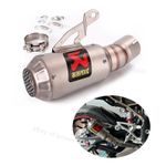 For BMW S1000RR 2019-2025 S1000R 2021-2025 Exhaust System Pipe 60MM Escape Tips