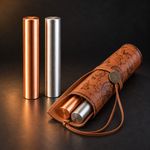 Limited Edition Wand of Horus Pair Copper and Zinc with Pouch