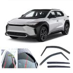 for Toyota bZ4X 2022 2023 2024 2025 2026 Wind Deflectors Rain Guards