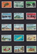 ANGUILLA 1967 SG17-31 MNH stamp Set