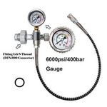 New HPA filling station charging adapter W/ Din 300/400Bar connection