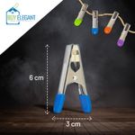 BuyElegant Stainless Steel Pegs - Set of 80 - Tight hold, Strong and Heavy Duty