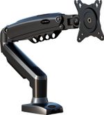 Invision 19"-32" Screens Single Arm Monitor Desk Mount Stand Bracket with Clamp