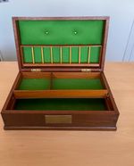 French Polished Hand Made Sewing Box