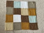 CUTE ‘Baby’ Lettered Hand-knitted Blanket Washable Great Baby Shower Gift